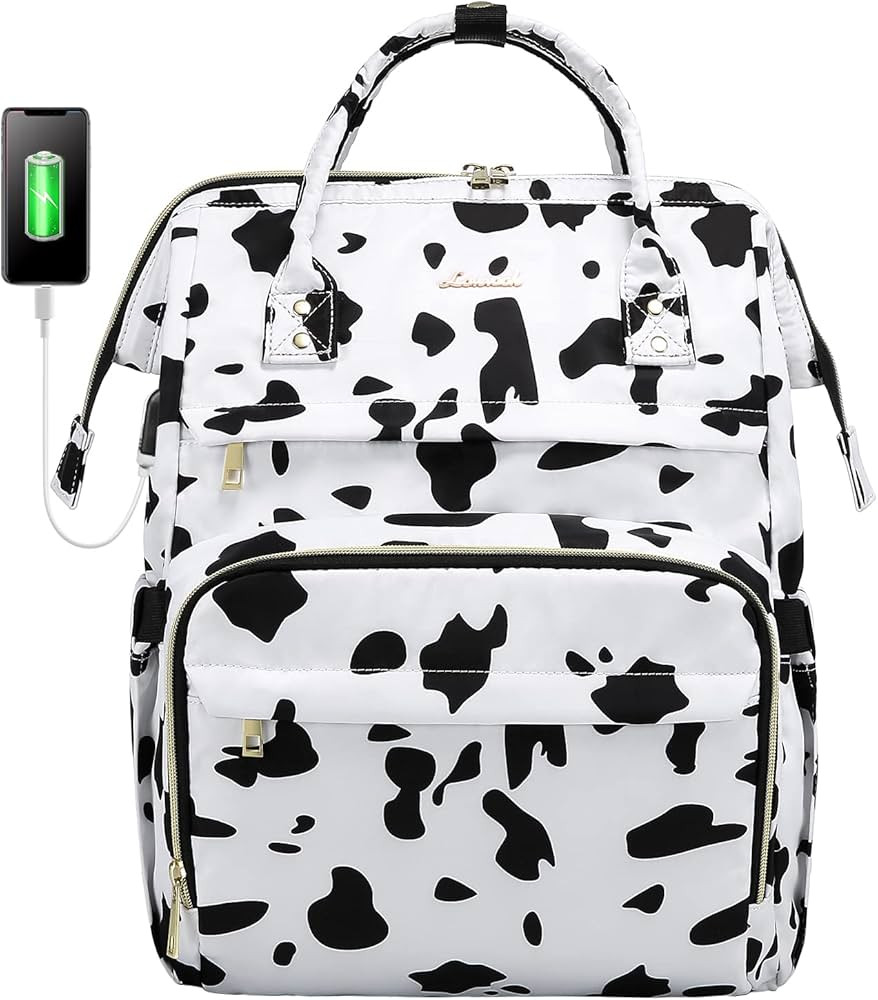 LOVEVOOK Laptop Backpack for Women Work Laptop Bag Stylish Teacher Backpack Business Computer Bag... | Amazon (US)