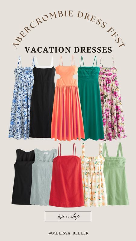 Vacation dresses on sale at Abercrombie! 20% off plus use code AFTIA for an additional 15% off!🤍

Vacation dresses. Summer dresses. Sale dresses. Sundress. Mini dress.

#LTKSeasonal #LTKSaleAlert #LTKStyleTip