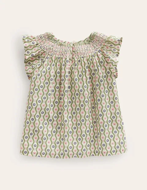 Woven Smocked Top | Boden (US)