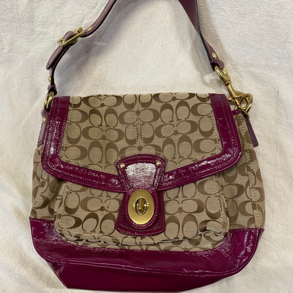 Classic Coach Top Flap Bag | Poshmark