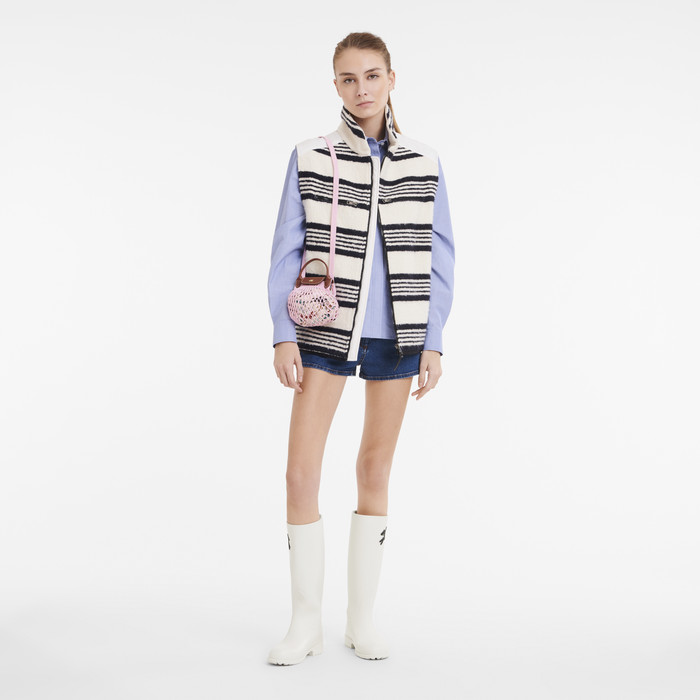 Mesh bag XS Le Pliage Filet Pink (10139HVH018) | Longchamp US | Longchamp