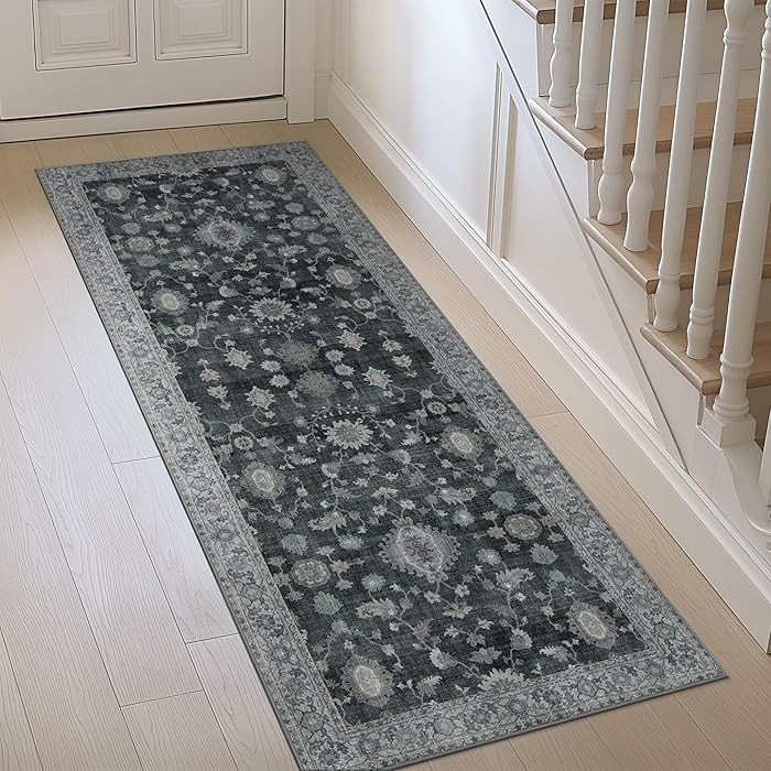 GENIMO Runner Rug for Hallways Machine Washable, 2x5 Non Slip Boho Vintage Lightweight Washable R... | Amazon (US)