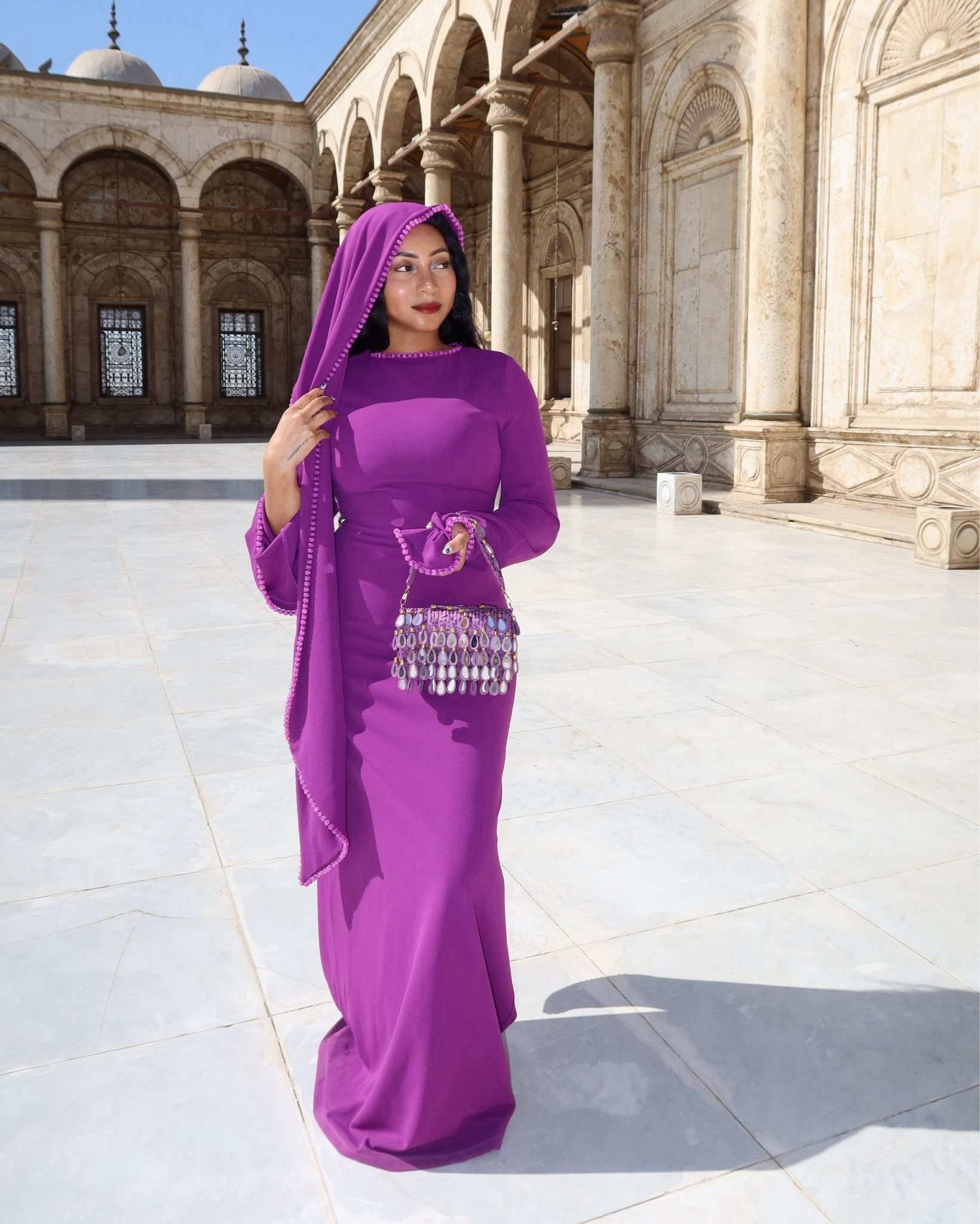 Visiting Muhammad Ali Mosque 💜

Bag is from Toshi Jewels. Tagged a similar option on Etsy

Modest fashion, Egypt fashion, Mosque outfit, beaded bag

#LTKStyleTip #LTKTravel