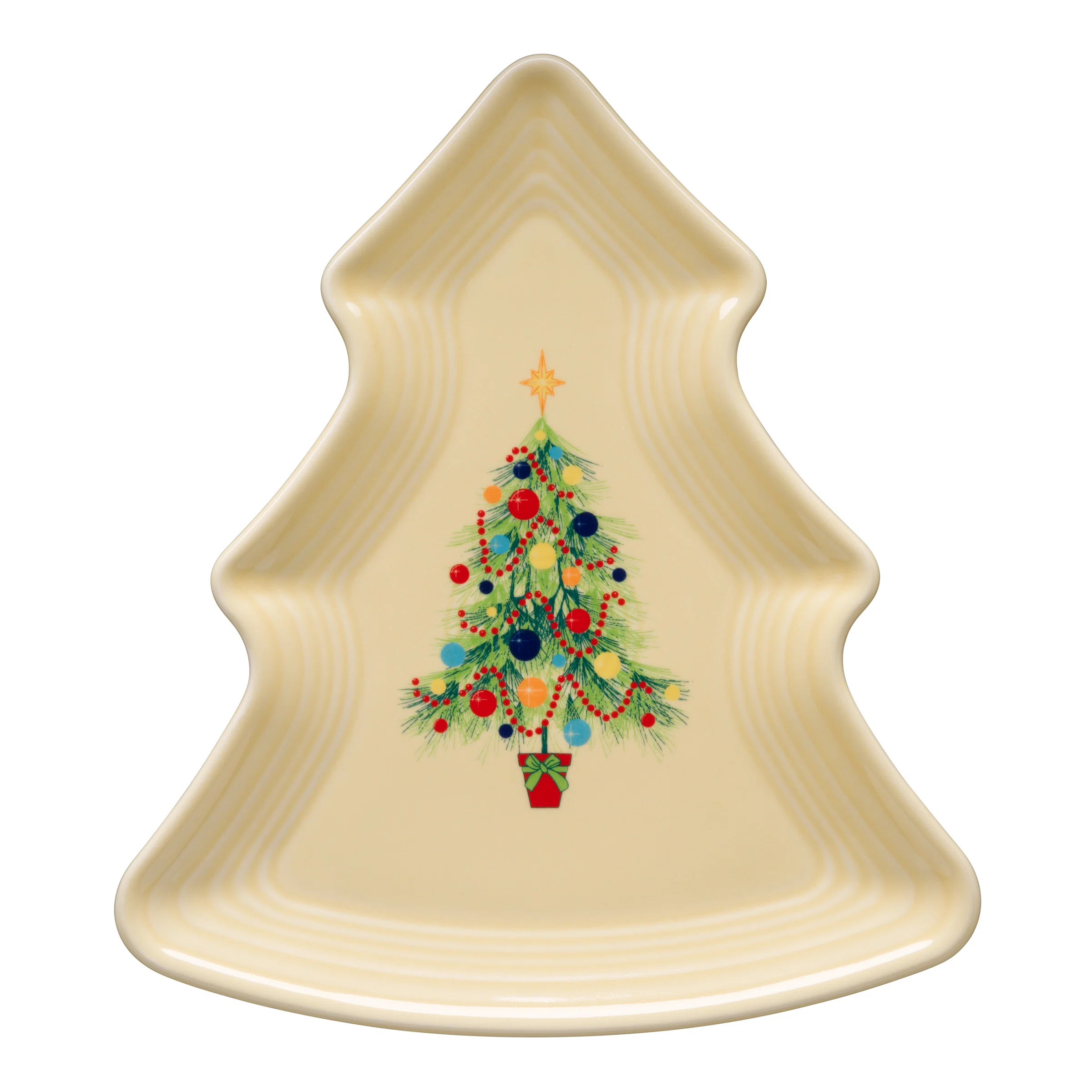 Fiesta Christmas Tree Tree Shaped Plate 10 1/8 Inch | Wayfair North America