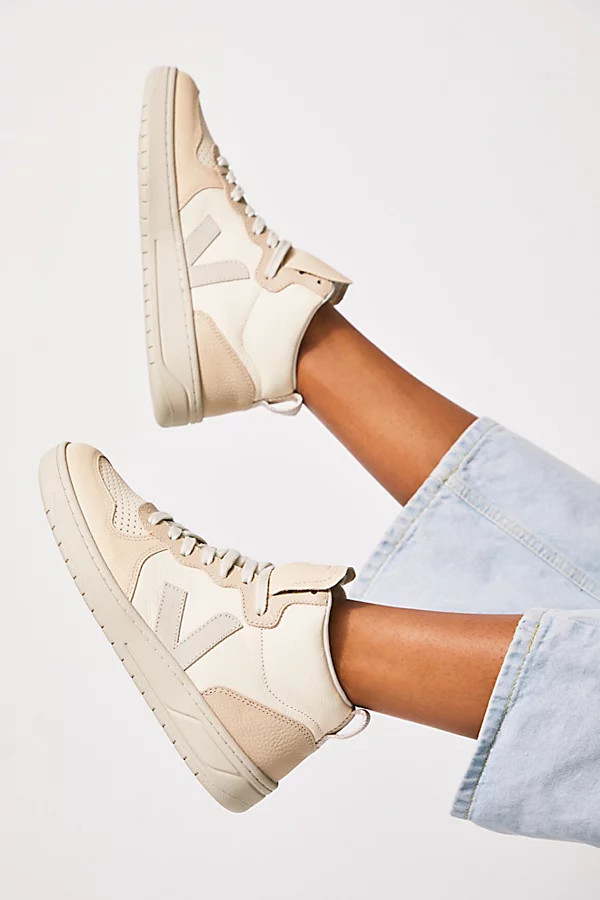 Veja V-15 Sneakers by Veja at Free People, Cashew / Pierre / Multico, EU 38 | Free People (Global - UK&FR Excluded)