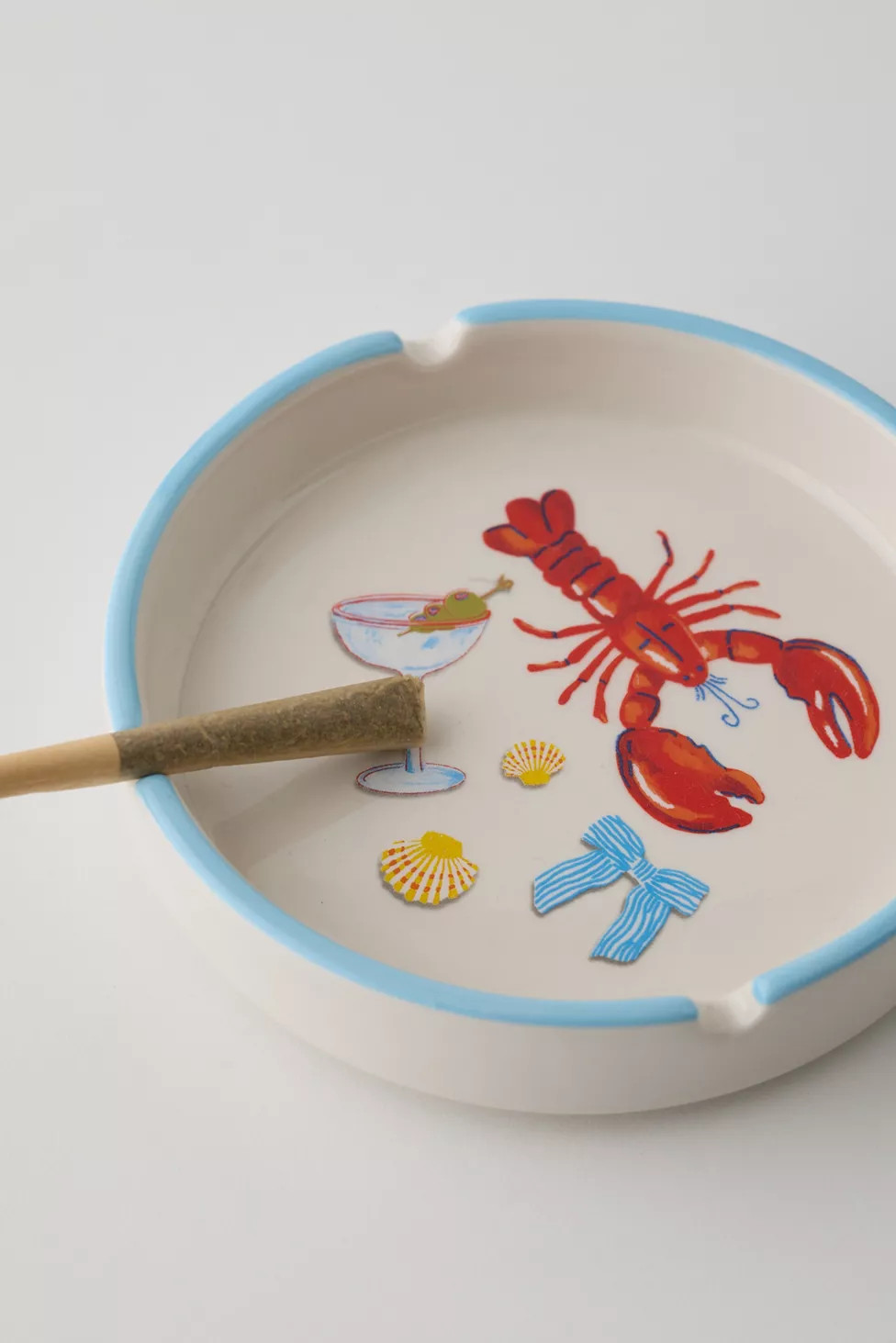 Graphic Printed Ashtray | Urban Outfitters (US and RoW)