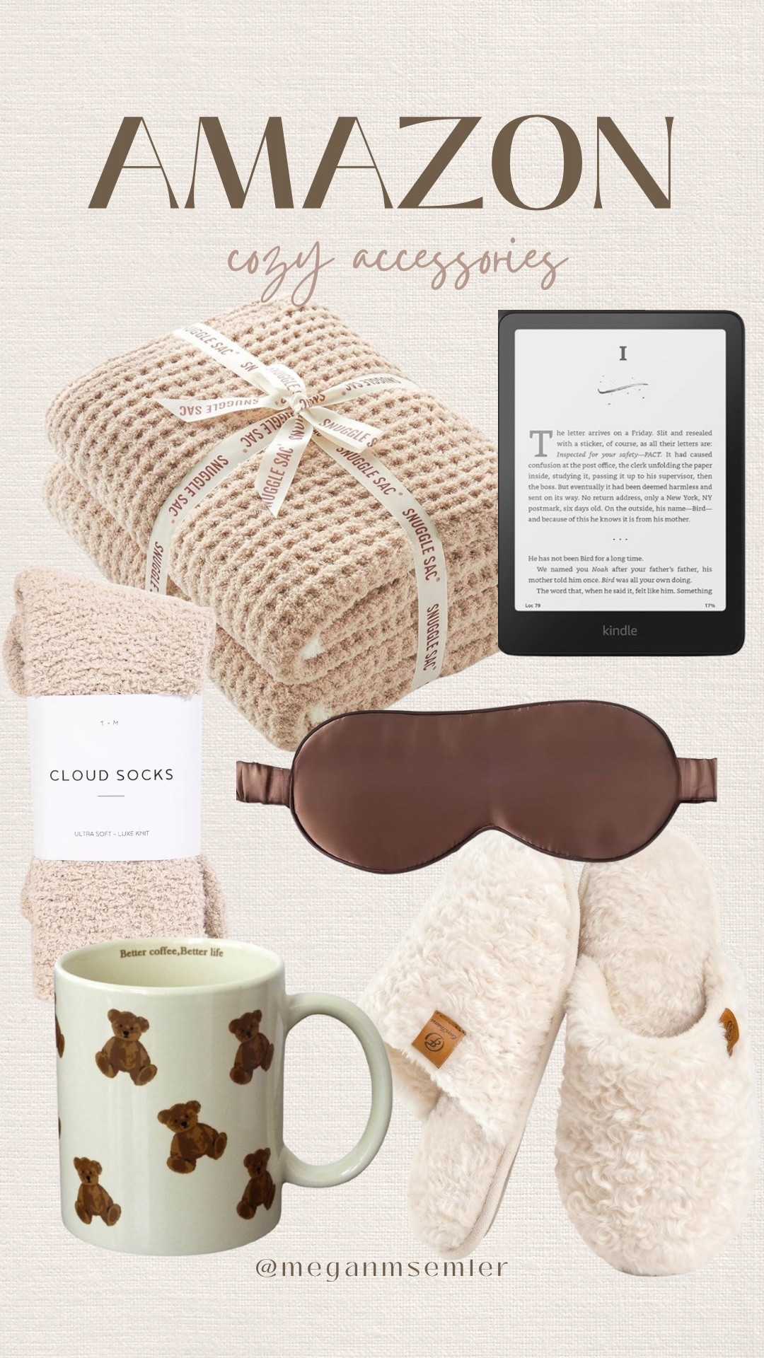 Amazon cozy accessories 

#LTKHoliday #LTKSeasonal #LTKFindsUnder100