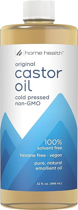 Home Health Original Castor Oil, Promotes Healthy Hair And Skin, Natural Skin Moisturizer - Pure,... | Amazon (US)