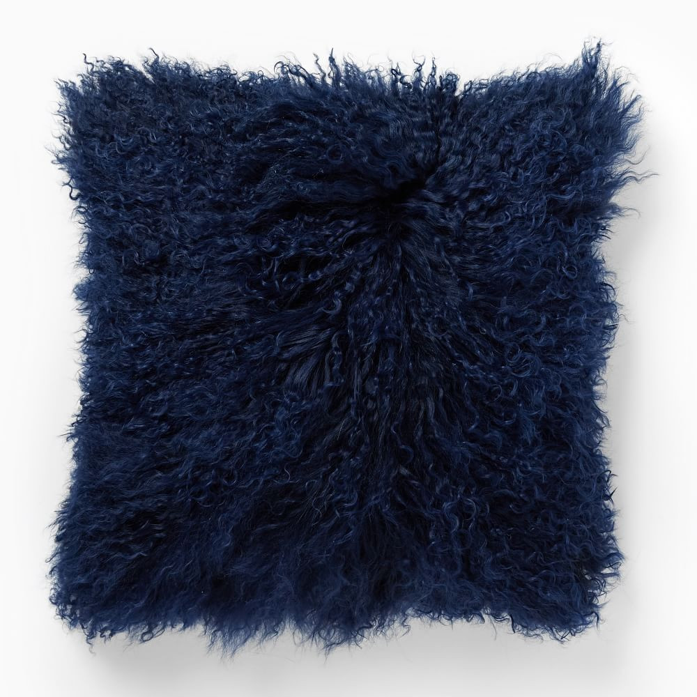 Mongolian Lamb Pillow Cover | West Elm (US)