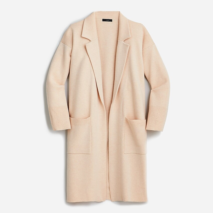 Ella open-front long sweater-blazer | J. Crew US