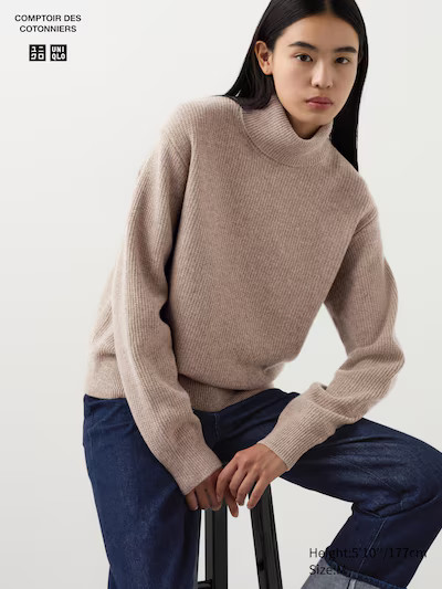 Lambswool Turtleneck Jumper | UNIQLO (UK)
