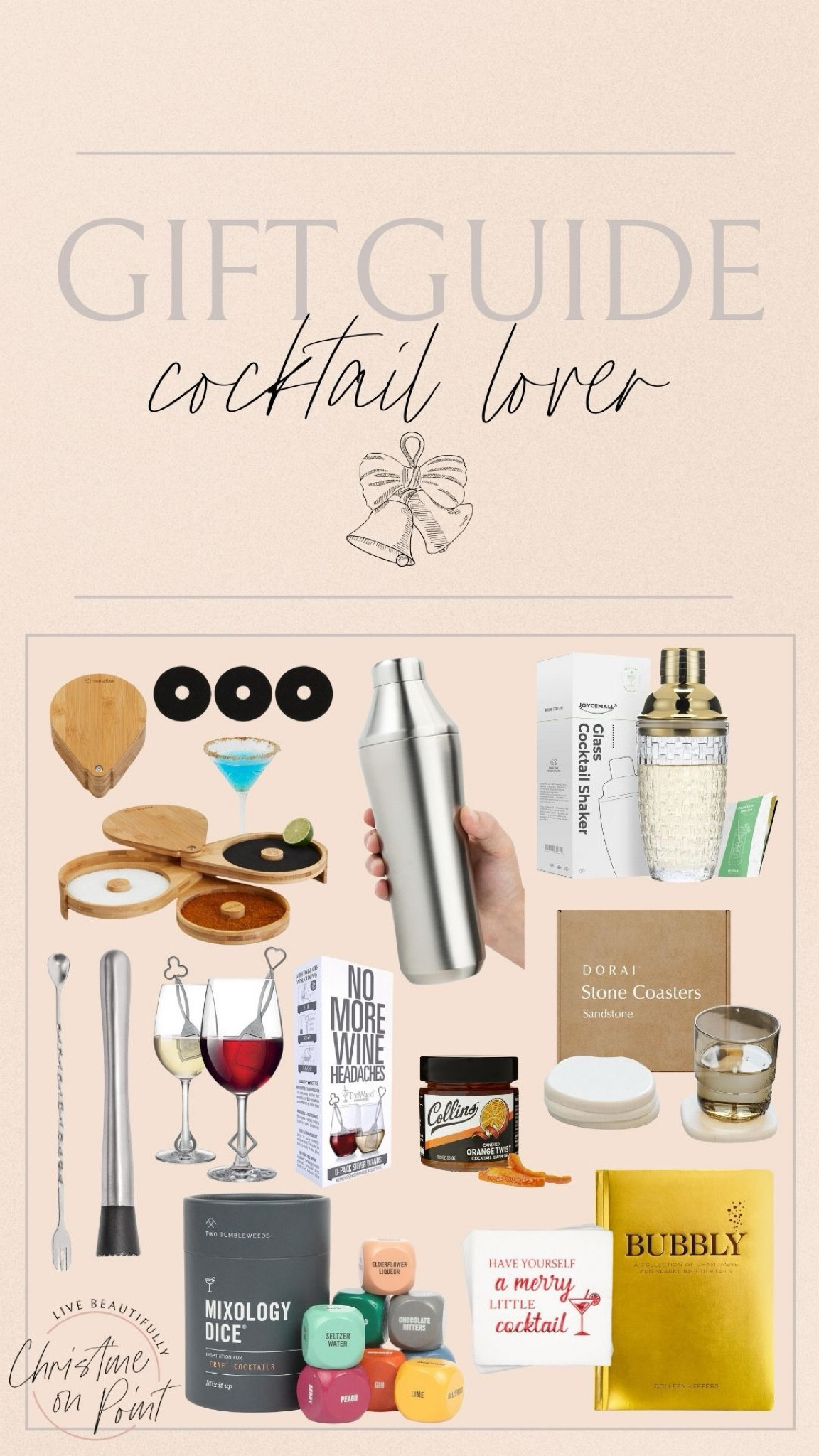 Gift guide, gifts for the cocktail lover! All from Amazon! Amazon gift guide, gifts for her, gifts for him, gift ideas.

#LTKGiftGuide #LTKHome #LTKHoliday