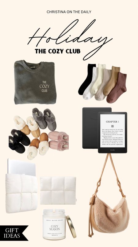 Gifts for the cozy lover 

Kindle
Slippers
Sherpa
Amazon

#LTKCyberWeek #LTKHoliday #LTKGiftGuide