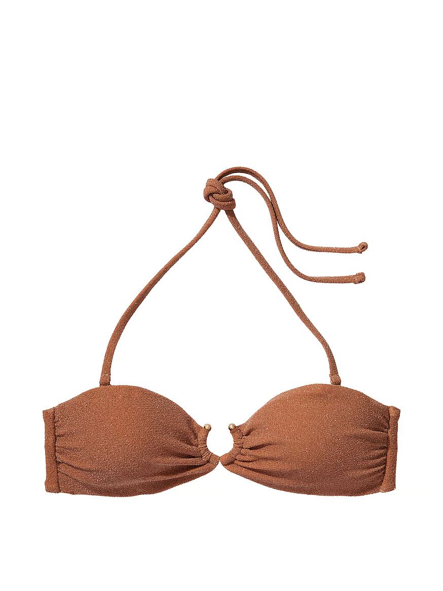 Shimmer Bandeau Bikini Top | Victoria's Secret (US / CA )