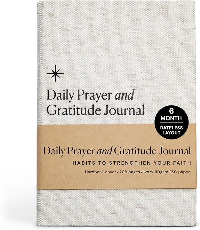 Christian Daily Prayer & Gratitude Journal, Faith Based Daily Planner, Biblical Affirmations, Pra... | Amazon (US)
