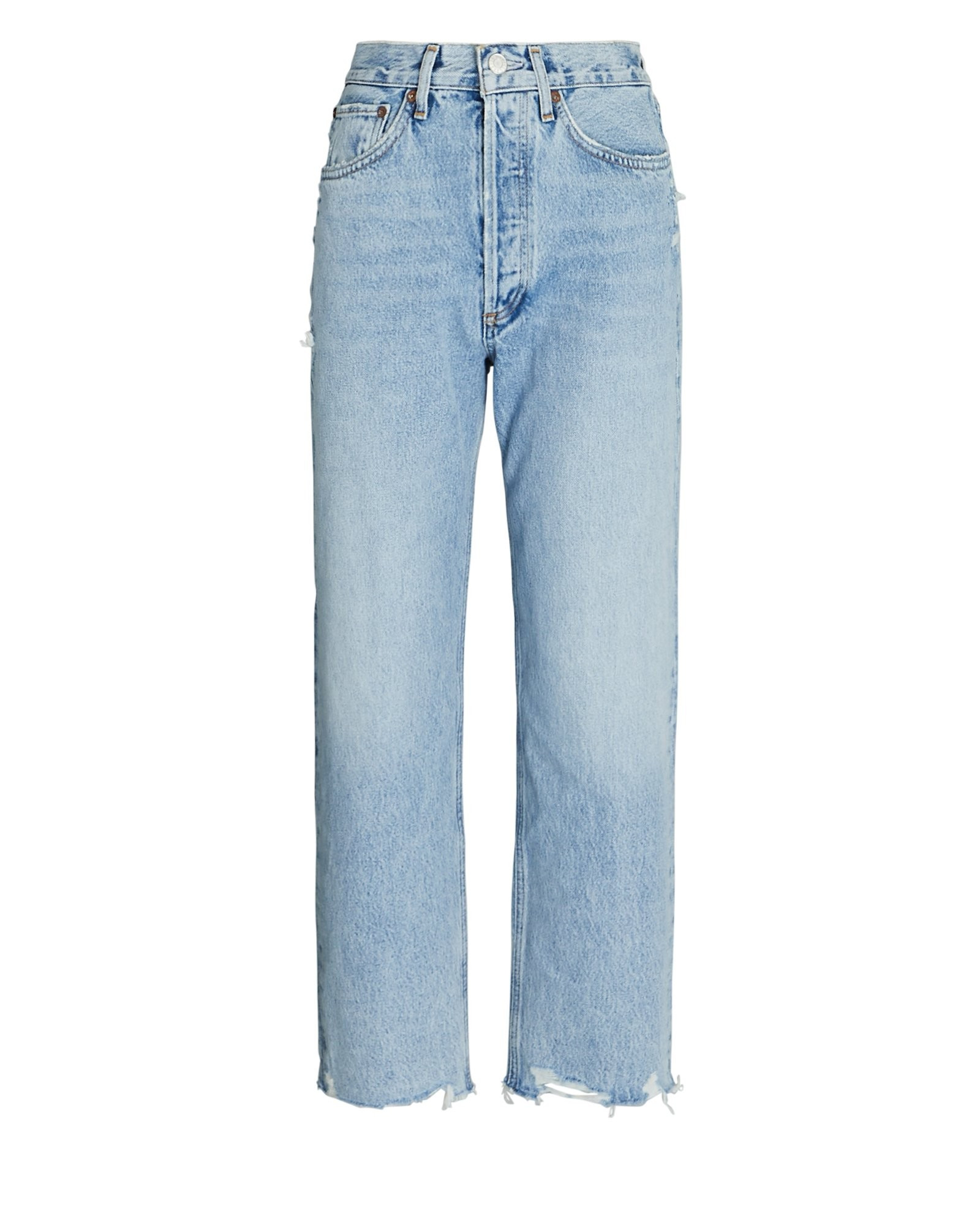 90s Crop Straight-Leg Jeans | INTERMIX
