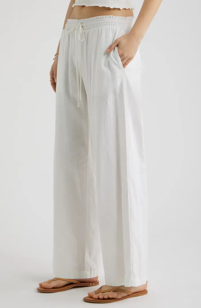 Linen Blend Beach Pants | Nordstrom