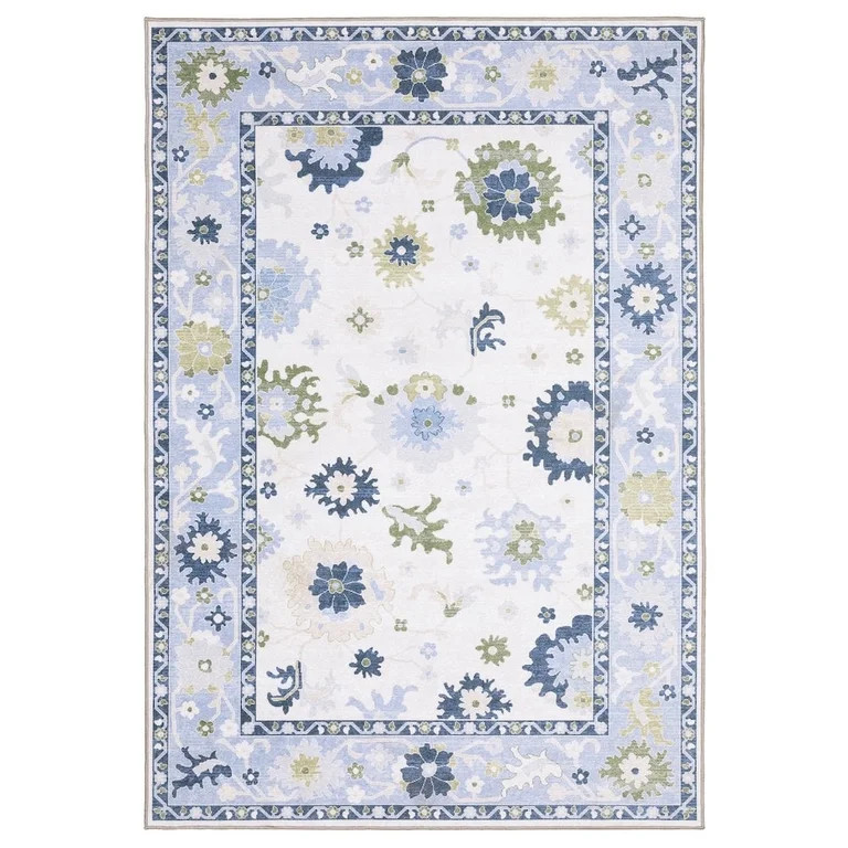 ROW by Oriental Weavers Addison ADD05 - Machine Washable - Flat Weave - Printed Area Rug - 7'6" x... | Walmart (US)