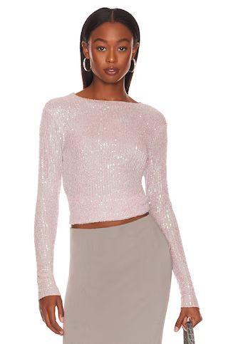 Free People Gold Rush Long Sleeve in Champagne Float from Revolve.com | Revolve Clothing (Global)