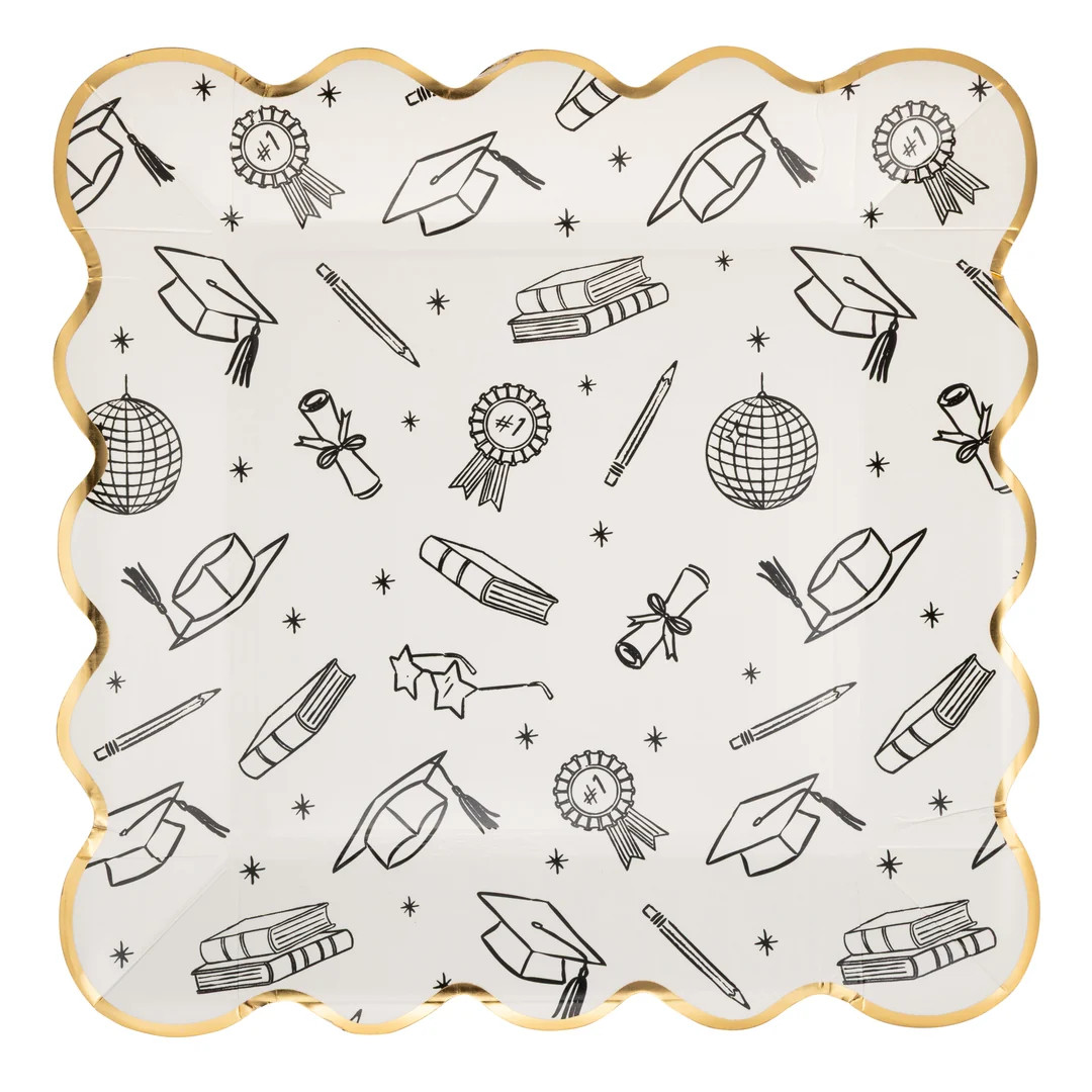 Grad Icon Foil Plate | My Mind's Eye