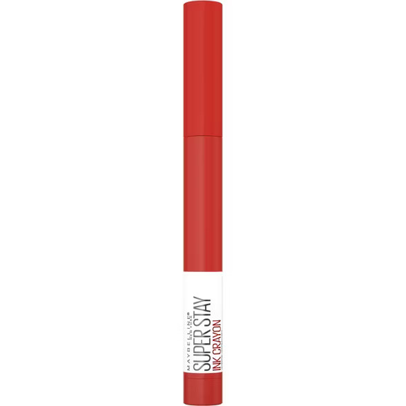 Maybelline Super Stay Ink Crayon Lipstick, Matte Longwear Lipstick - 0.04oz | Target