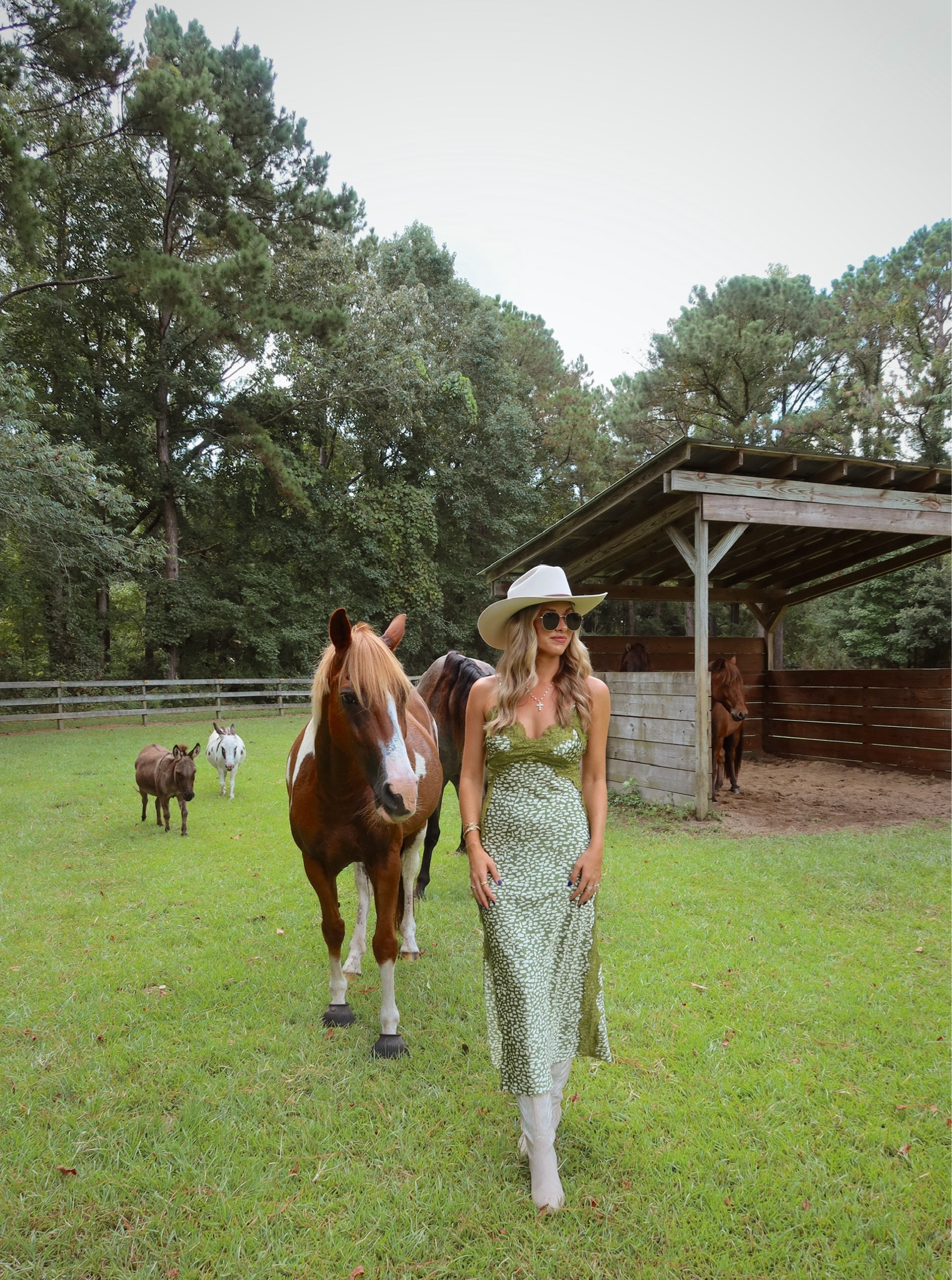 The perfect dress to transition into fall! It’s flattering and can be dressed up or down! I’m wearing a size small! 

Western fashion 
Cowboy boots
Date night 
Fall fashion
Country concert outfit 
Moreewithmo

#LTKStyleTip #LTKOver40 #LTKSeasonal