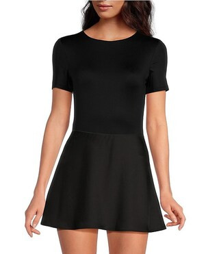 Gianni Bini Layla Short Sleeve Crew Neck Coordinating Bodysuit | Dillard's | Dillard's