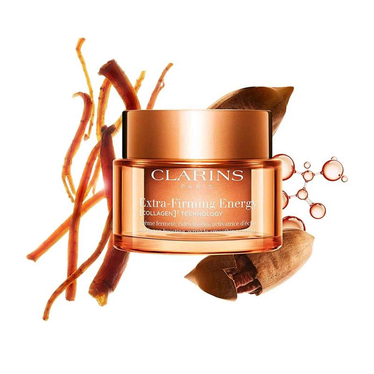Extra-Firming Energy Refillable Moisturizer with Collagen Polypeptide + Niacinamide | Clarins USA