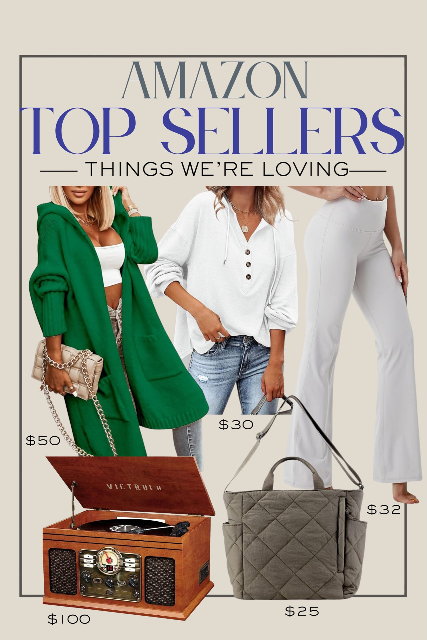 Our favorites from Amazon this last week! Loving the cozy cardigans and the record player would be a great Christmas gift! 

Top sellers, amazon favorites, what to buy on Amazon, Amazon fashion, record player, vintage record player, betterwithchardonnay, Steph Joplin 

#LTKSeasonal #LTKstyletip