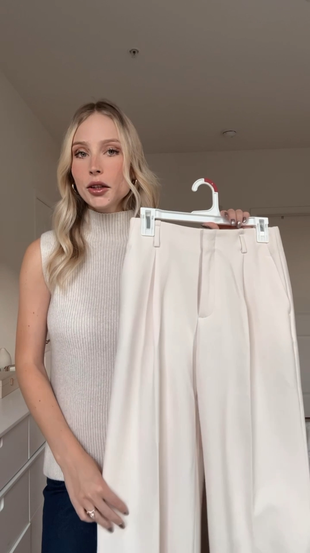 FAVORITE cream off white trousers for fall and winter! 

#LTKFindsUnder100 #LTKWorkwear