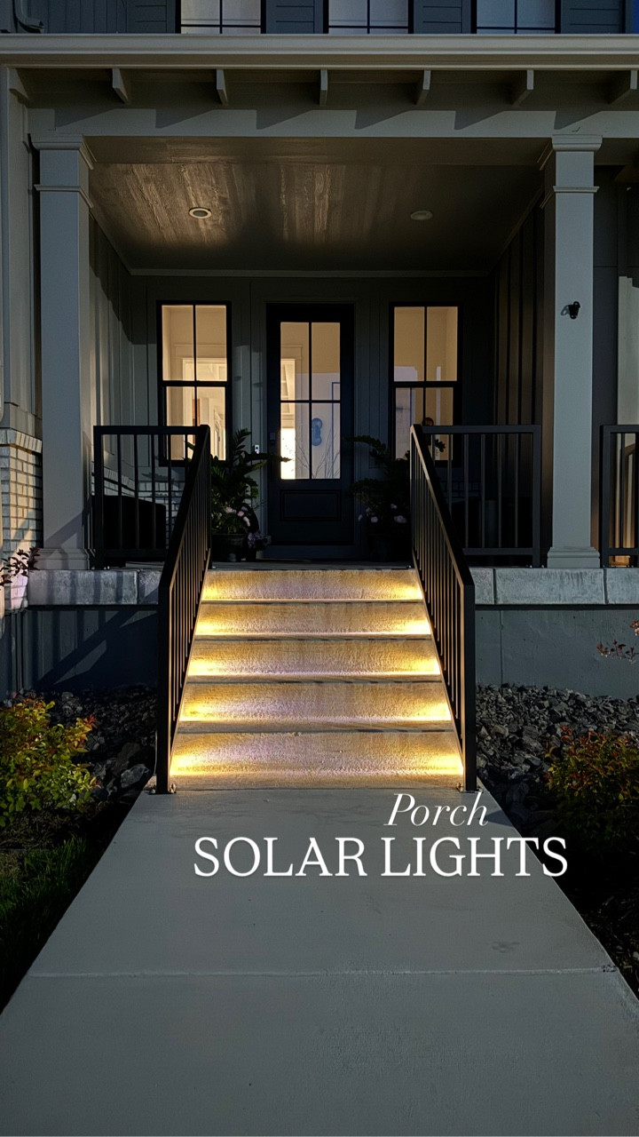 Solar lights for your outdoor steps! 


#LTKOver40 #LTKHome #LTKSeasonal