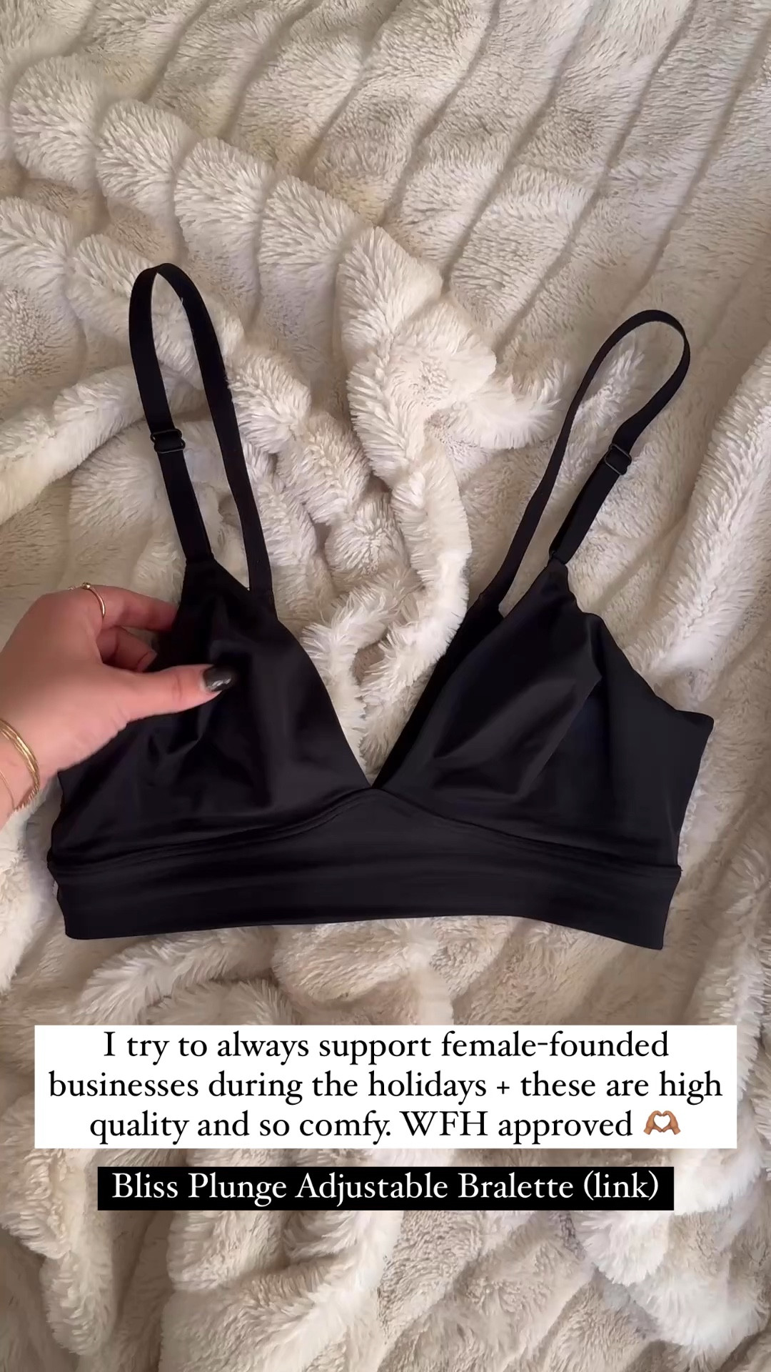 Love this plunge lounge bra from Harper Wilde - on sale for $34 for Black Friday cyber Monday! 

I wear a M



#LTKGiftGuide #LTKCyberWeek #LTKSaleAlert