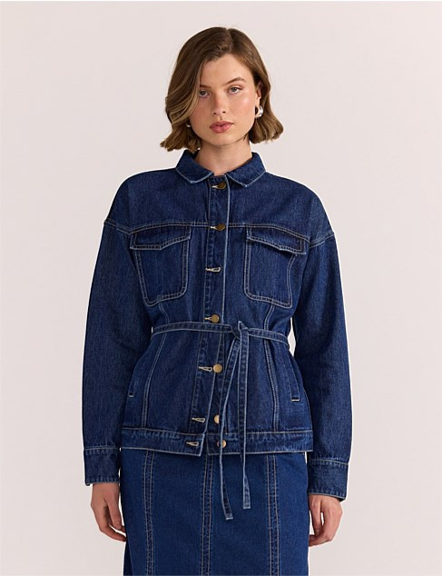 Staple the Label Lennox Denim Jacket | David Jones | David Jones (Australia & New Zealand)