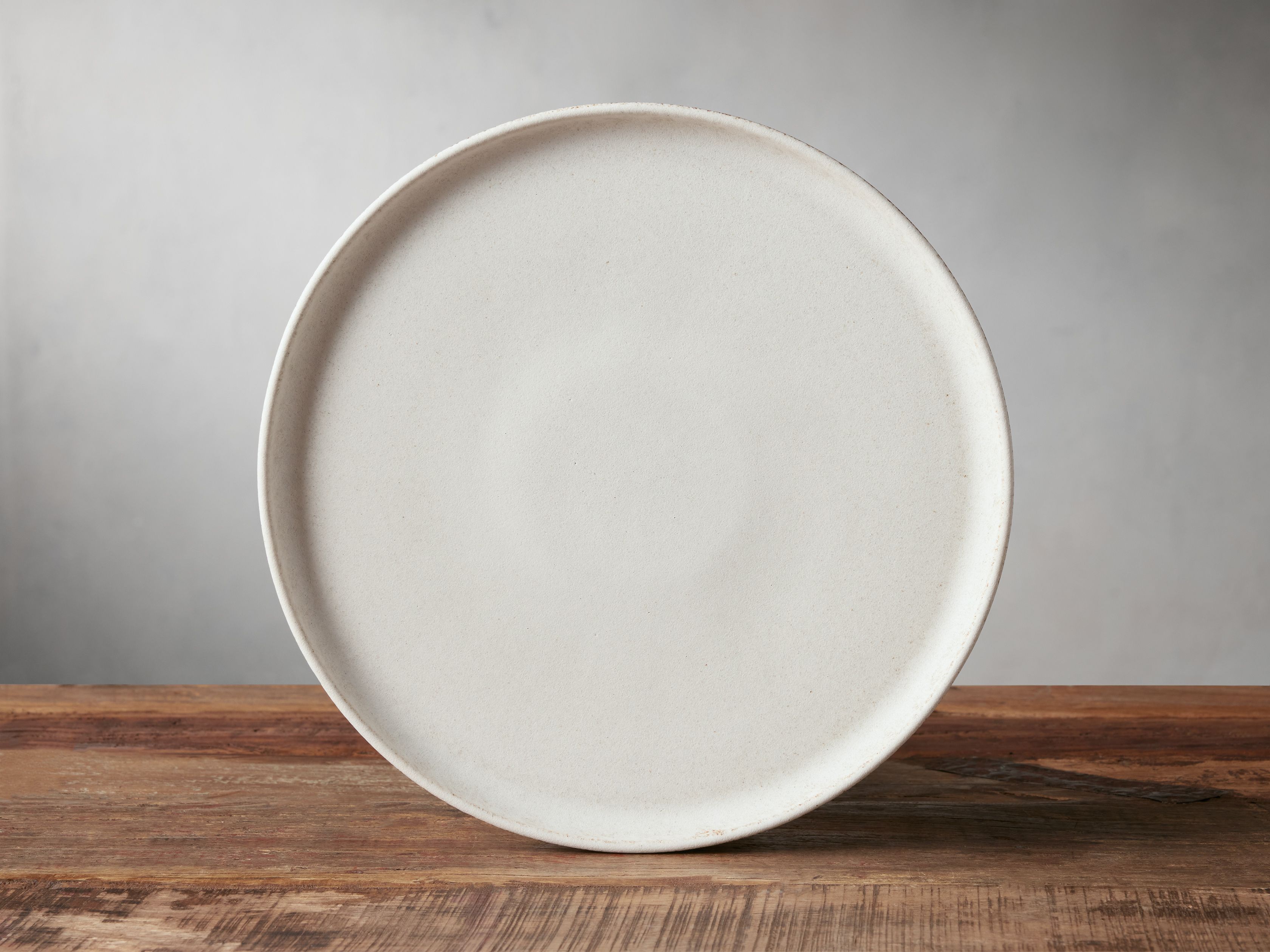 Ronan Dinner Plates in White (Set of 4) | Arhaus