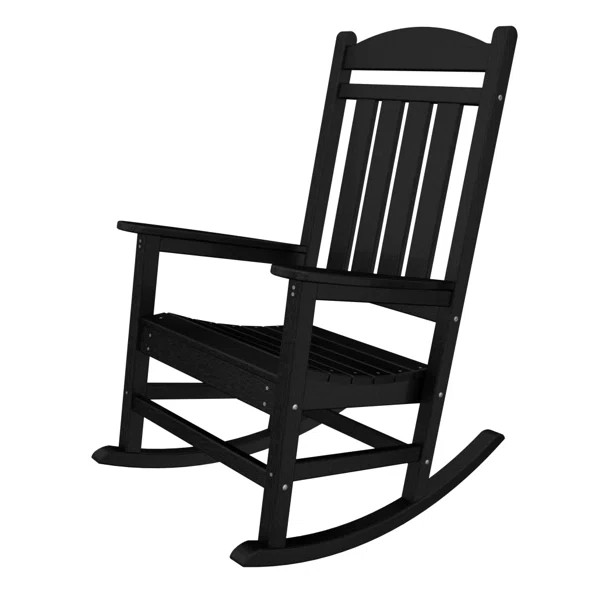 Outdoor Presidential Rocking Plastic Chair | Wayfair North America