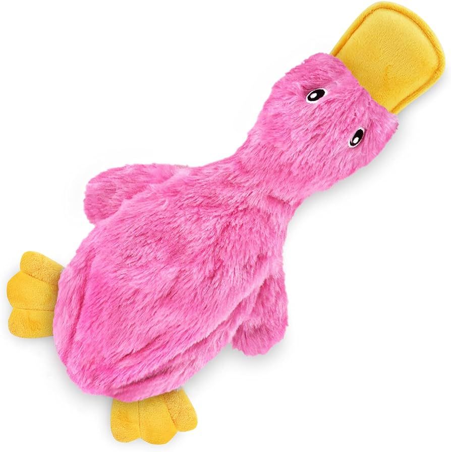 Best Pet Supplies Crinkle Dog Toy for Small, Medium, and Large Breeds, Cute No Stuffing Duck with... | Amazon (US)
