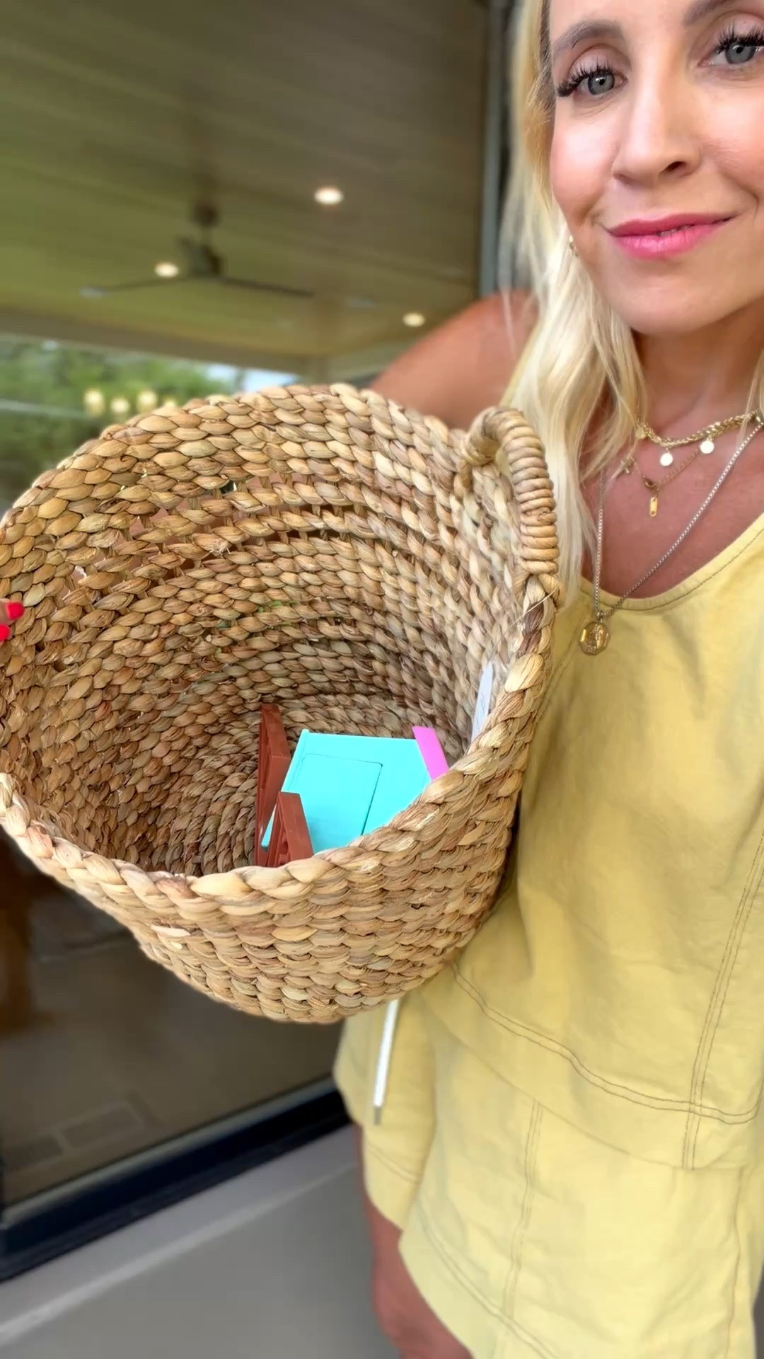 This basket is so cute! I got it in both sizes!

#LTKmomlife #LTKHome #LTKKids