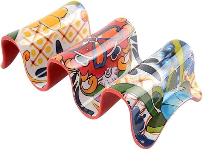 Prepara Multiple Taco Holder, Red, Holds 3 Tacos | Amazon (US)