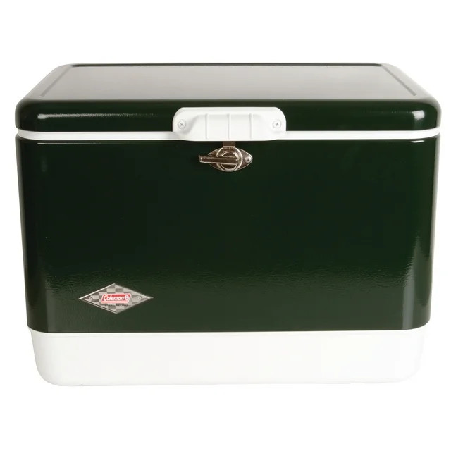 Coleman Vintage 54-Quart Steel Belted Cooler, Green | Walmart (US)