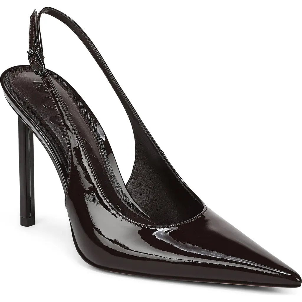 Sam Edelman Tegan Slingback Pump in Rich Chocolate at Nordstrom, Size 5 | Nordstrom