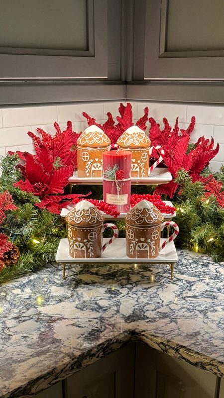 Already started decorating for Christmas ! Hot chocolate bar anyone? Yay or Nay? Comment below! 😍🌲

#LTKCyberWeek #LTKHoliday #LTKhome