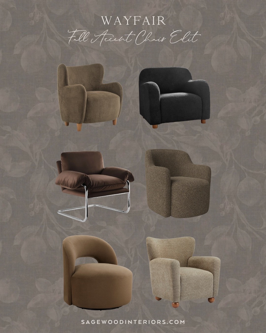A cozy accent chair is one of our favorite ways to bring those fall vibes into a home.

Here are a few of our favorites that we own and have styled in our stages! 

Chair, boucle, living room, side chair, modern chair, wing back, swivel

#LTKHome