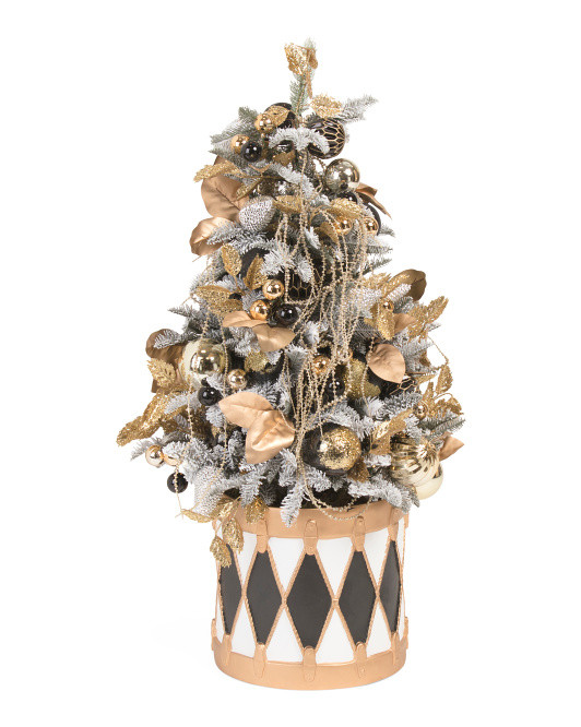 55in Led Ornament Tree With 50 Lights | TJ Maxx