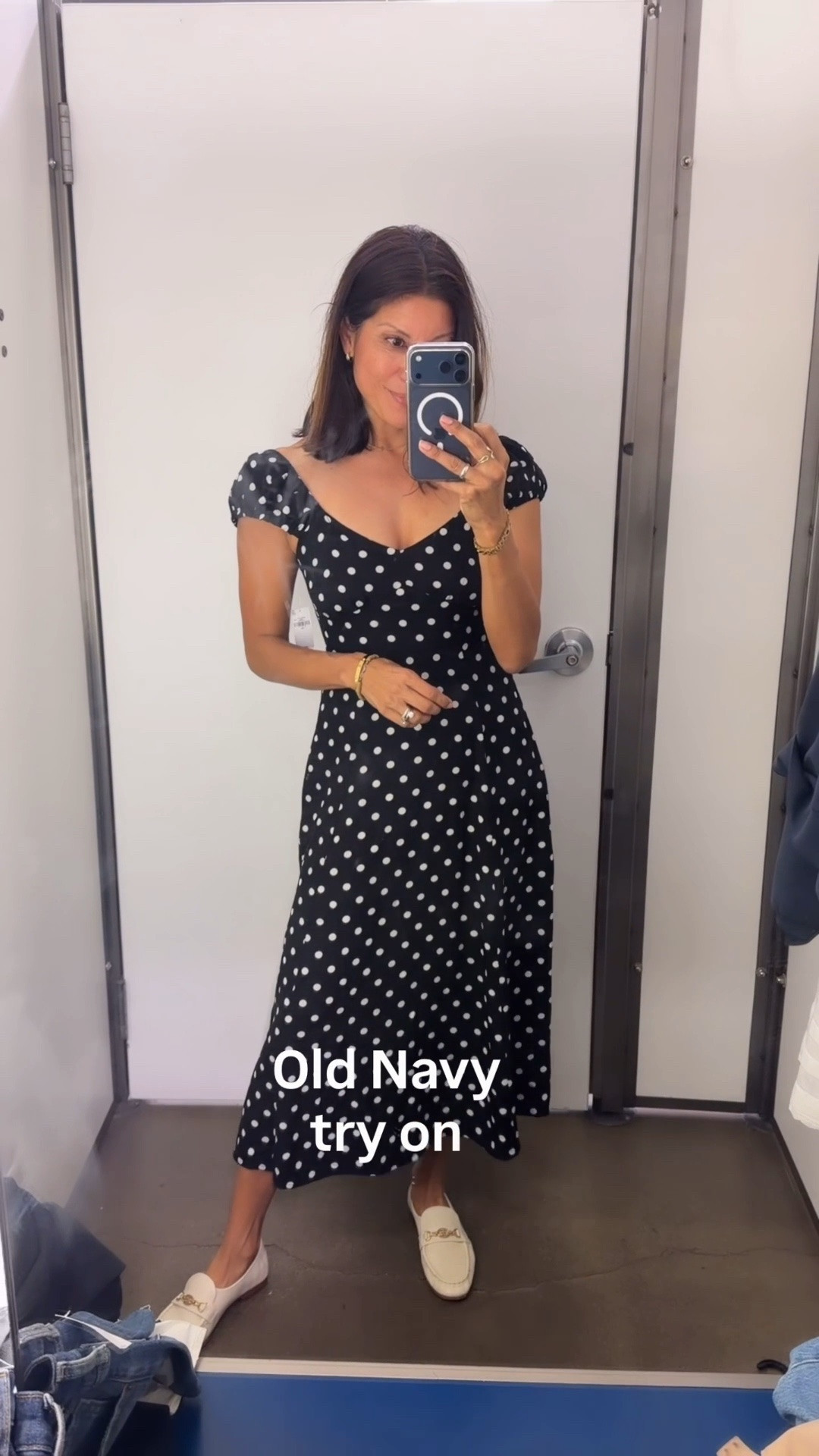 Stopped in store and found a few things to try on. Came home with a few things :) 

Old navy style 
Jeans size 0
Sweater top size small
White top size xs 
Black pants size xs 
Denim shorts size 2
Crop button top size xs but bought small 
Matching set xs in both 
Dress size xs 

Spring outfit  Easter dress vacation style spring dresss

#LTKootd #LTKOver40 #LTKSeasonal