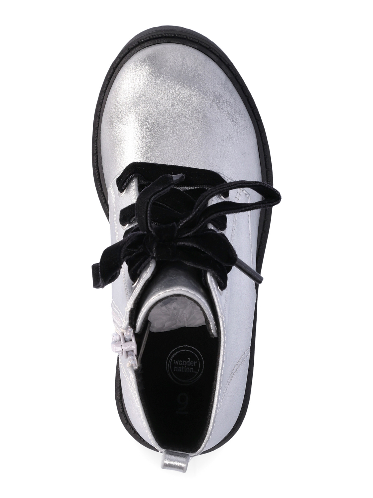 Wonder Nation Toddler Girls Combat Boot - Walmart.com | Walmart (US)