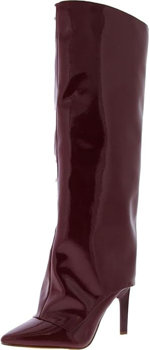 Jessica Simpson Womens Faux Leather Zipper Knee-High Boots | Amazon (US)
