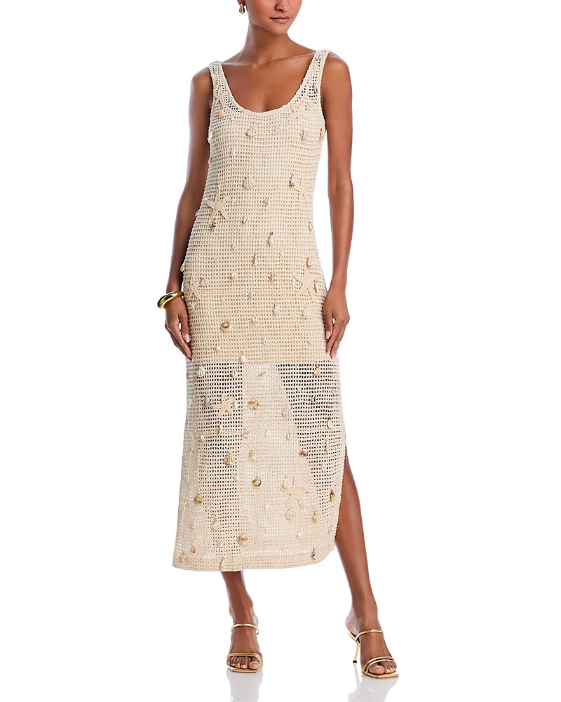 The White Lotus x Aqua Crochet Sleeveless Maxi Dress - Exclusive | Bloomingdale's (US)