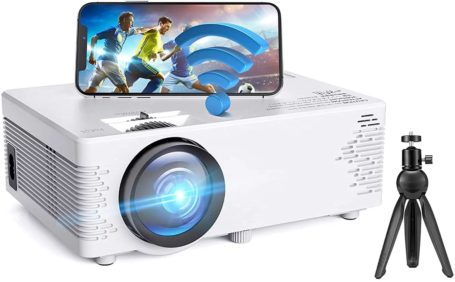 VictSing Mini Projector for iPhone, Bluetooth Projector with Tripod, 1080P Supported Portable Pro... | Walmart (US)