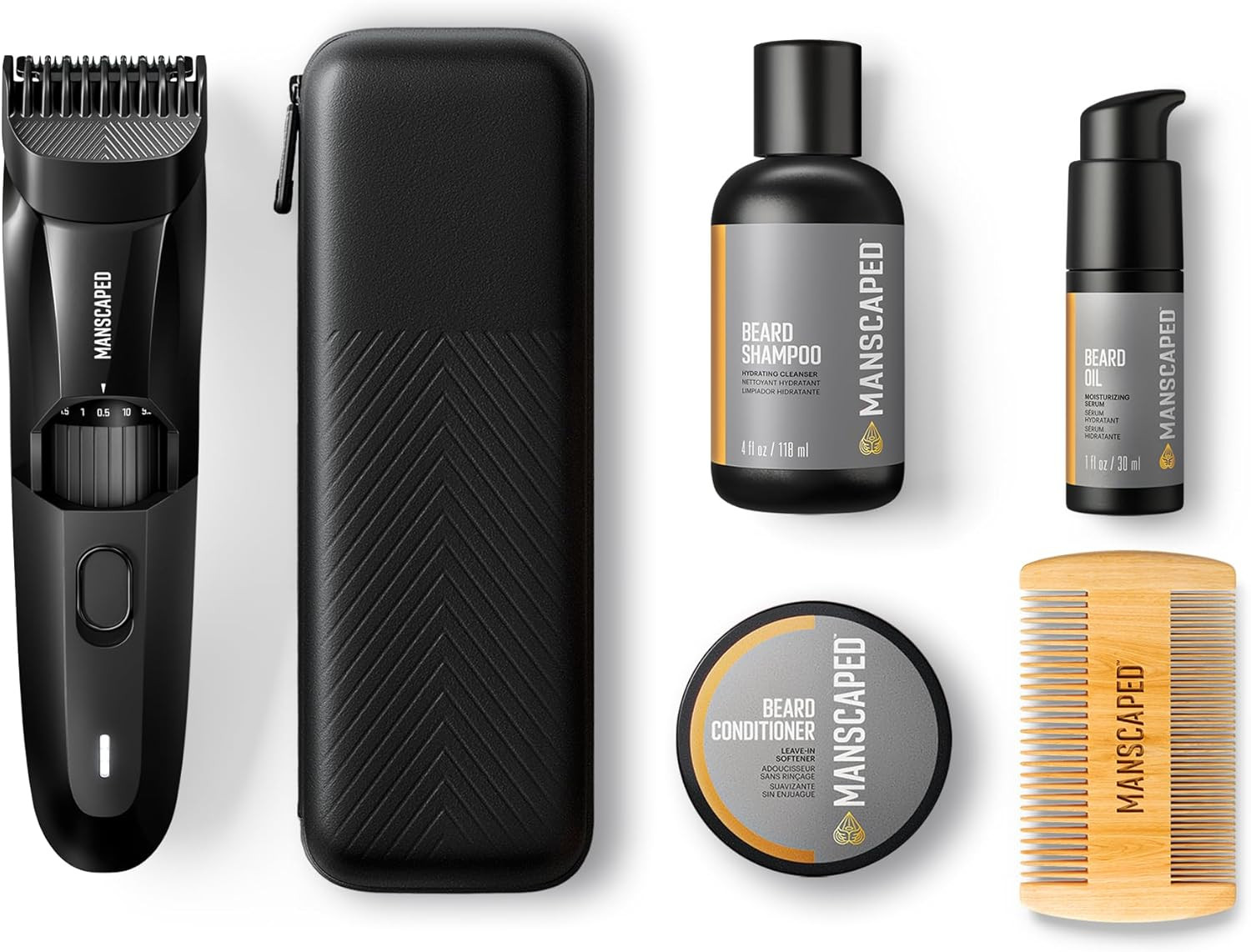 MANSCAPED® The Beard Hedger® Advanced Kit Includes Our Premium Precision Beard & Mustache Trimm... | Amazon (US)
