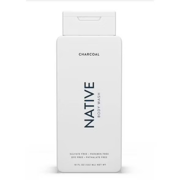 Native Charcoal Body Wash - 18oz | Target